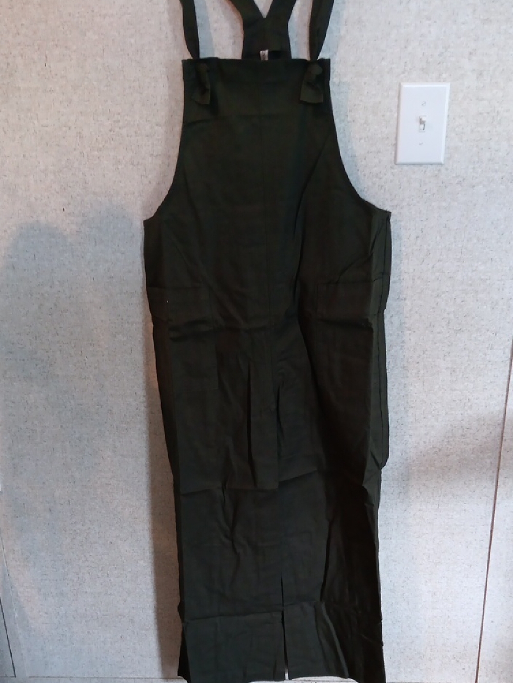 Zenana -Dark Green Overalls Size L